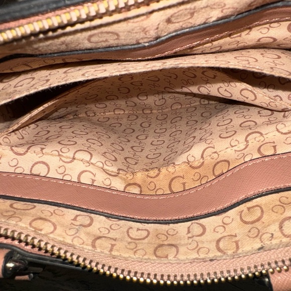 Guess Pink Logo Crossbody Bag - Picture 8 of 12